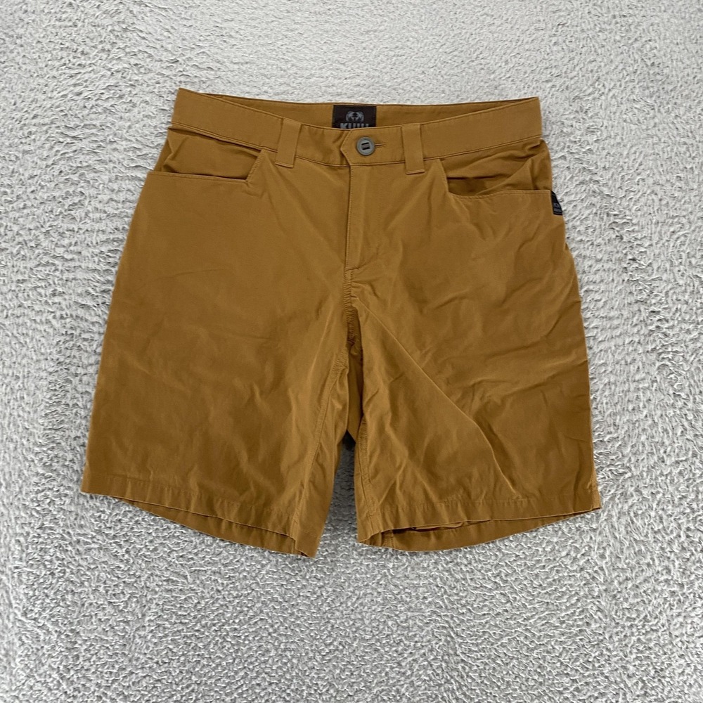 KUIU Shorts Mens 32 Brown Stretch Hiking Trail Outdoor Hiking Performance Tech